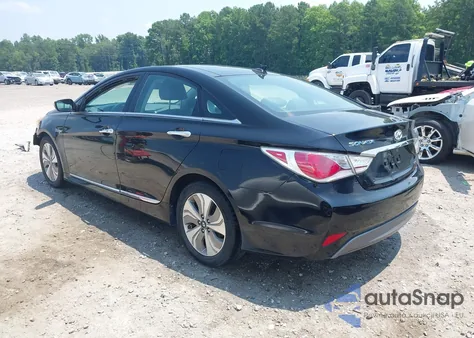 2013 Hyundai Sonata Hybrid Limited from USA, damaged, VIN KMHEC4A44DA067668